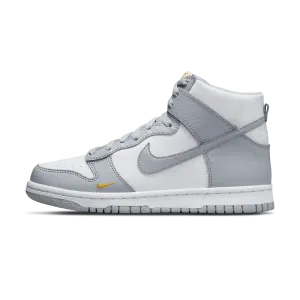 Nike Dunk High Next Nature GS 'Wolf Grey Marigold'