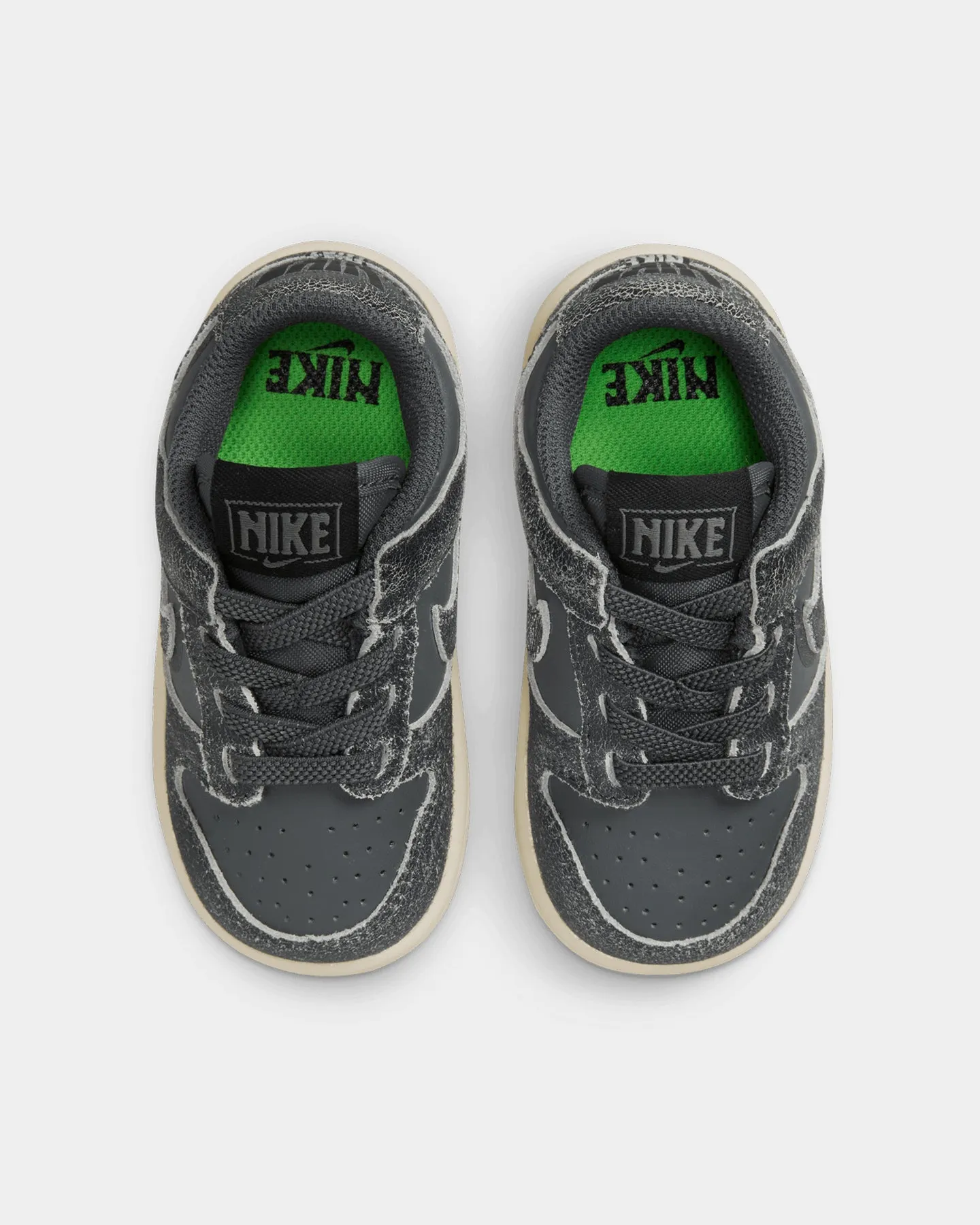 Nike Infants' Dunk Low SE Iron Grey/Phantom-Ghost Green