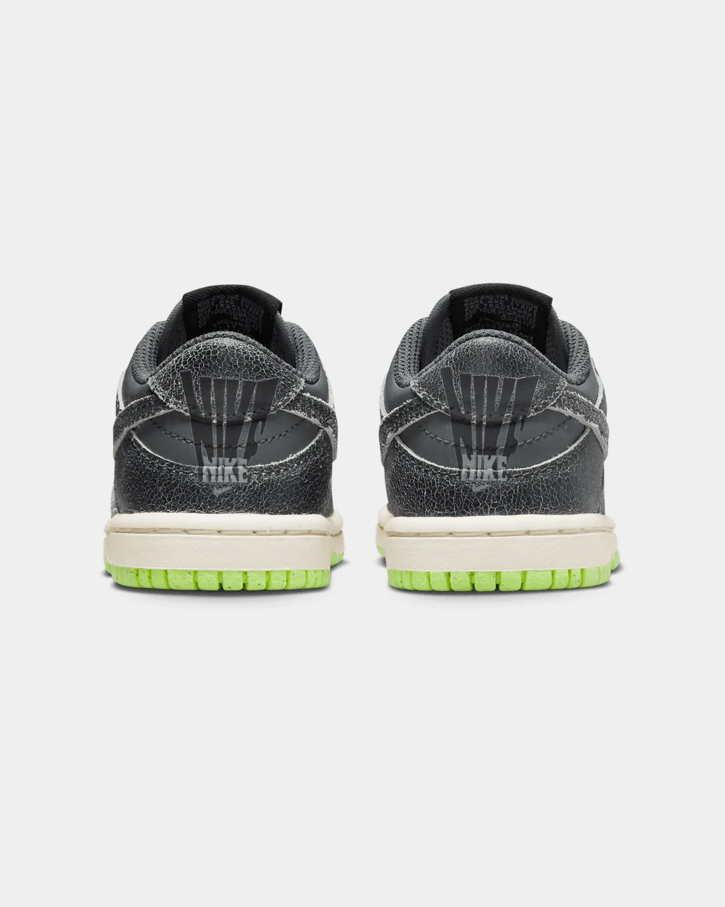 Nike Infants' Dunk Low SE Iron Grey/Phantom-Ghost Green