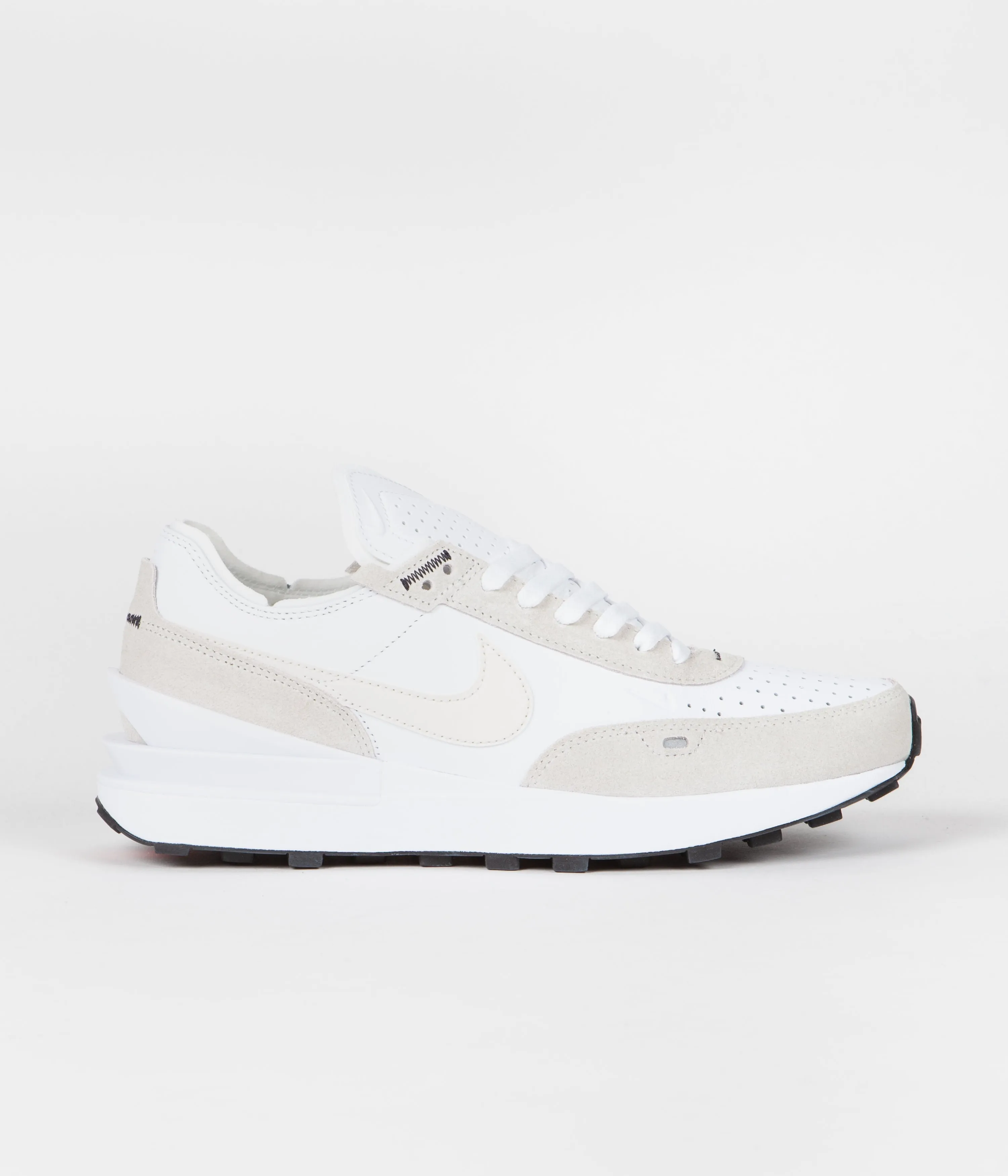 Nike Waffle One Leather Shoes - White / Phantom - Summit White - Black