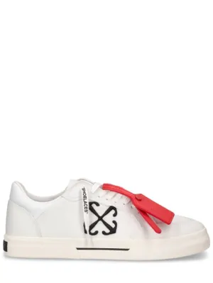 Off-White   New Low vulcanized canvas sneakers 