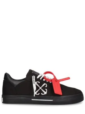 Off-White   New Low vulcanized canvas sneakers 