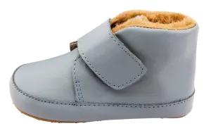 Old Soles Boy's & Girl's 0044R Shloofy Sneaker Booties - Dusty Blue