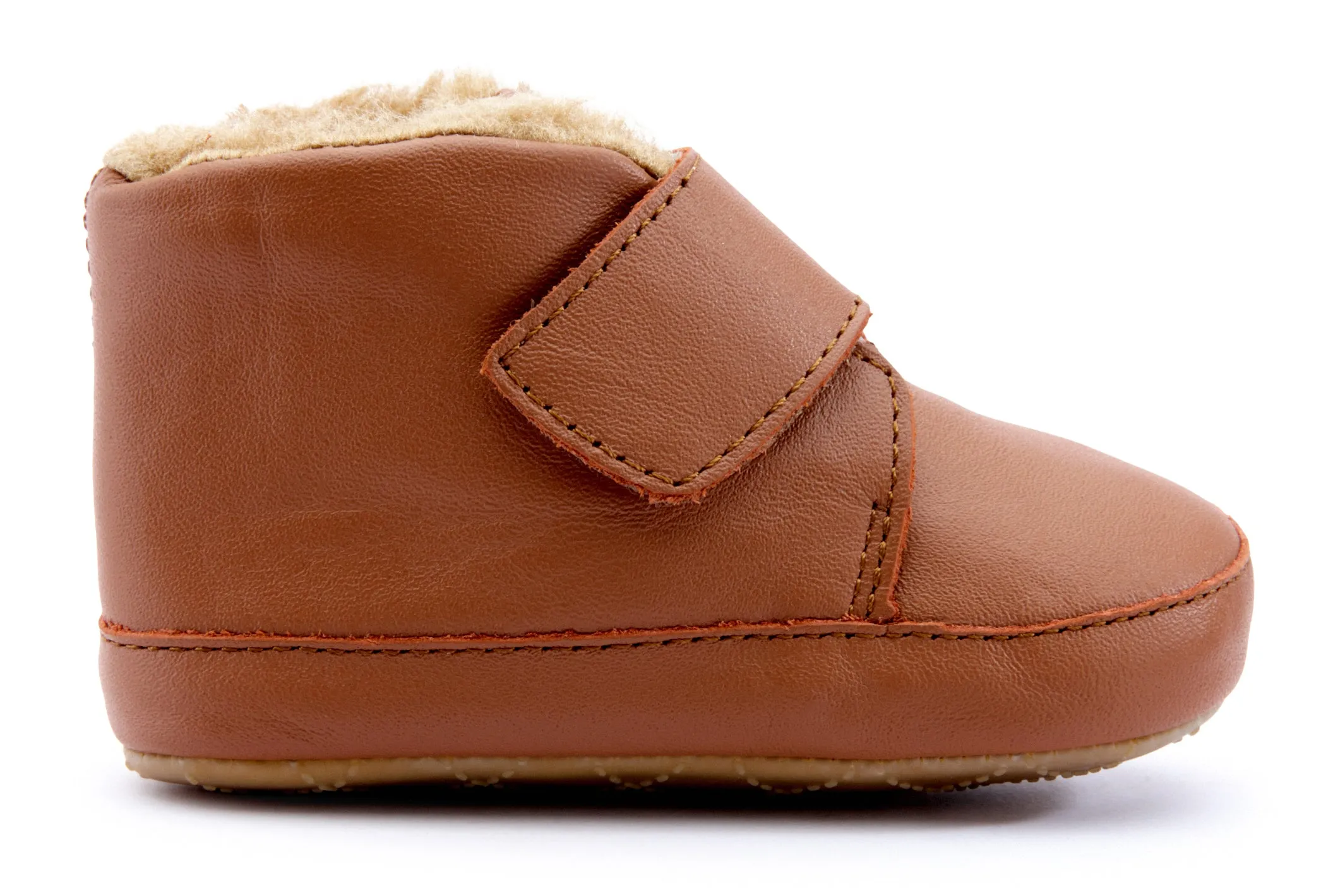 Old Soles Boy's & Girl's 0044R Shloofy Sneaker Booties - Tan