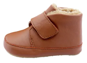 Old Soles Boy's & Girl's 0044R Shloofy Sneaker Booties - Tan