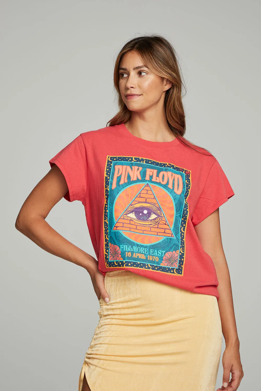 Pink Floyd Filmore East Tee - Hibiscus