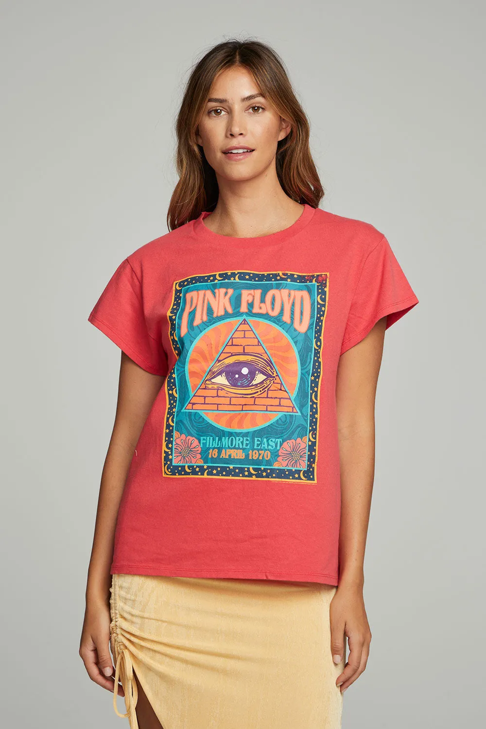 Pink Floyd Filmore East Tee - Hibiscus