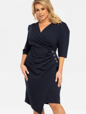 Plus size dress model 190963 Karko