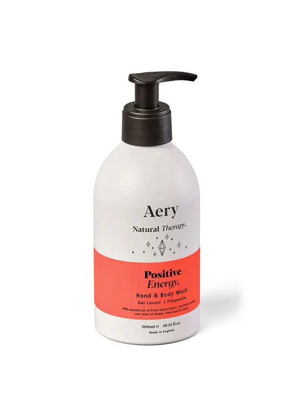 Positive Energy Hand & Body Wash- Pink Grapefruit Vetiver and Mint- Aery Living