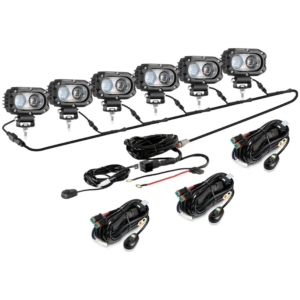 R4 Series | 4 Inch 60W Spot Beam LED Pods Light White Driving Light