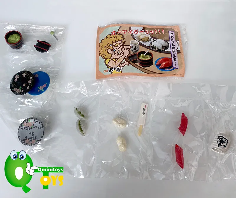 Rare 2006 Re-Ment Fresh Conveyor Belt Sushi Full Set of 10 pcs <Free Shipping>