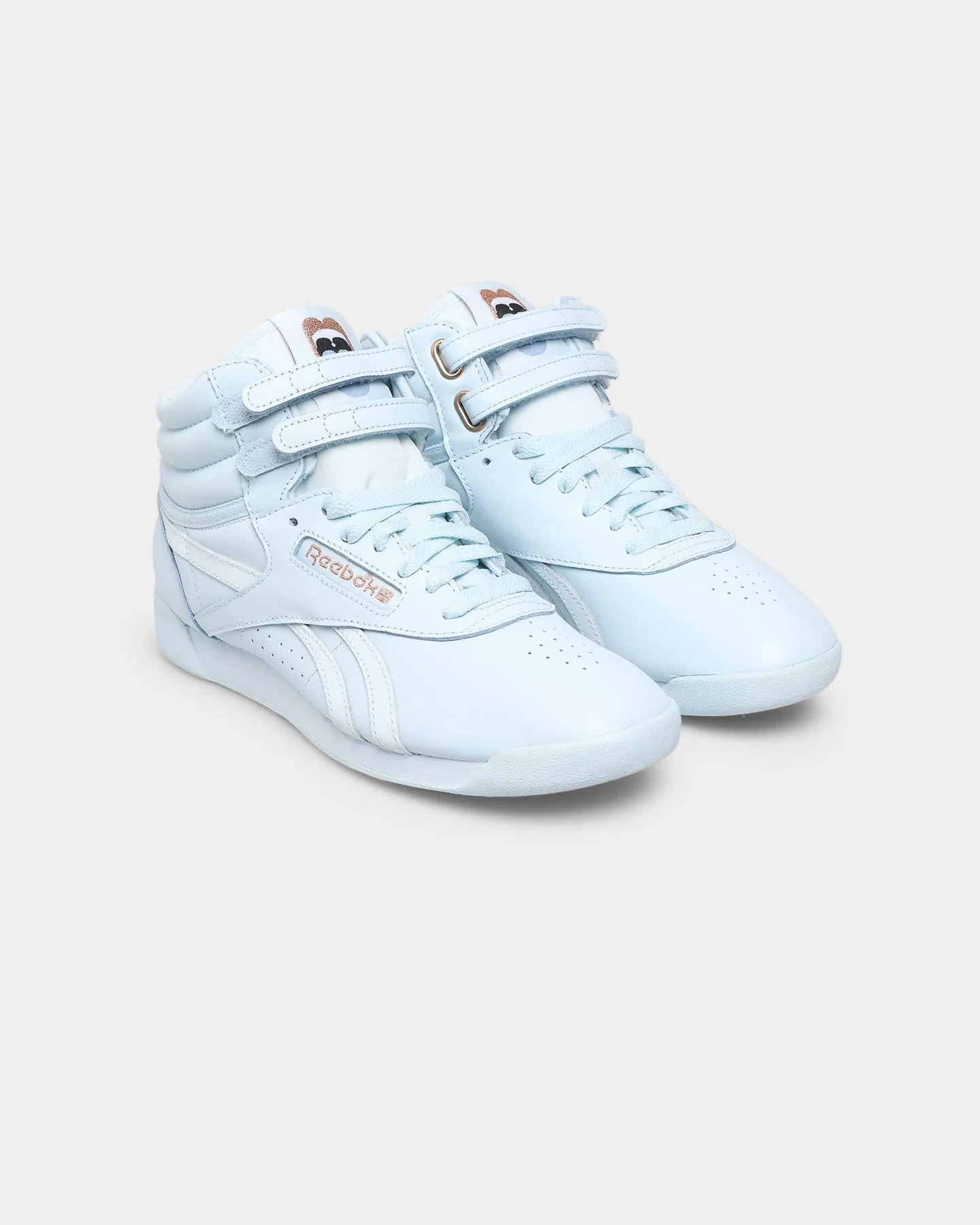 Reebok X Cardi B Women's Freestyle Hi Glass Blue/Glass Blue