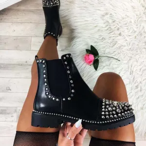 Rivet fashion short boots Martin boots（HPSD147)