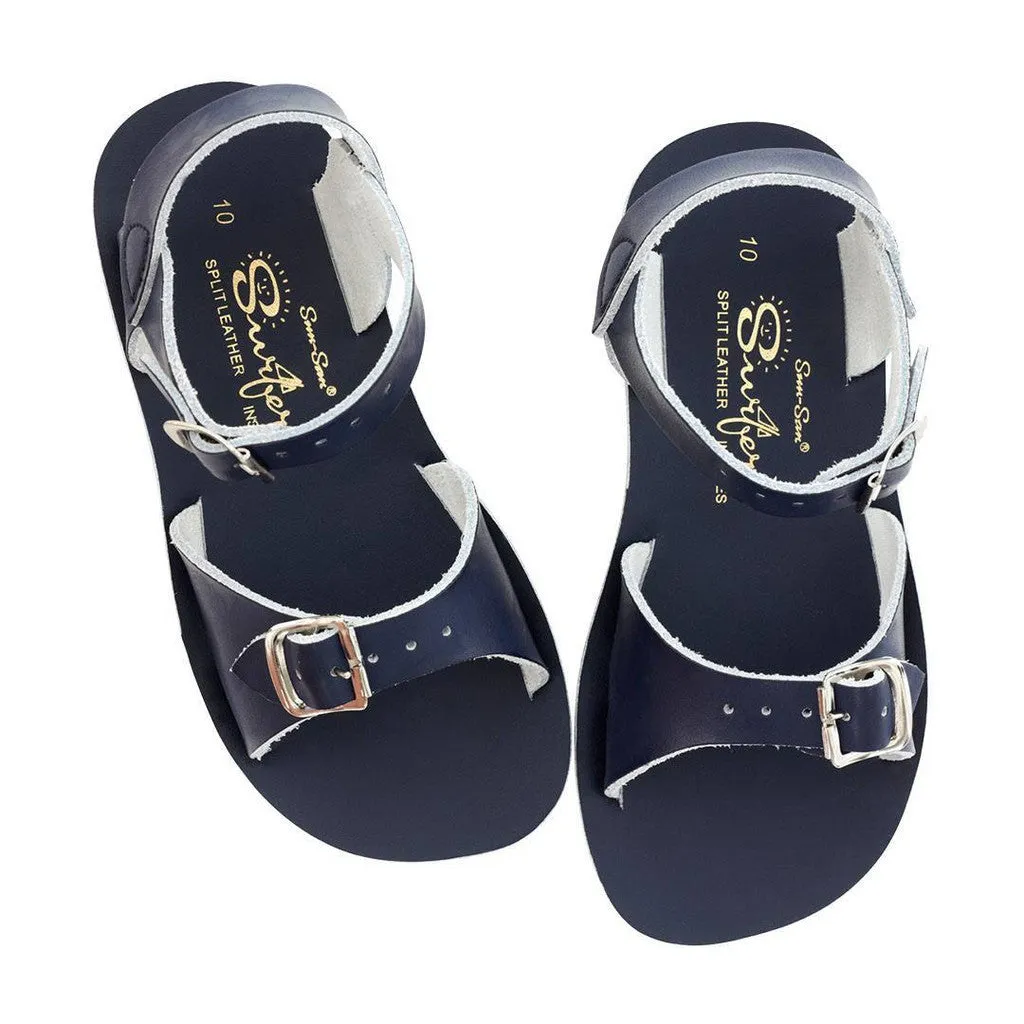 Salt Water Sandals Navy Surfer Children's Sandals