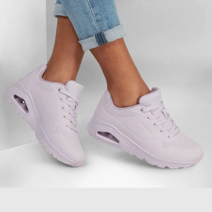 Skechers Uno Frosty Kicks Womens Trainer - Lilac