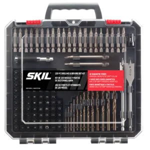 SKIL SMXS8501 120pc Drilling and Screw Driving Kit w/ Bit Grip