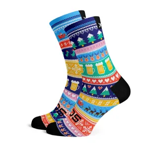 SOX Footwear - Xmas Socks 'Ugly Sweater' Cycling Socks