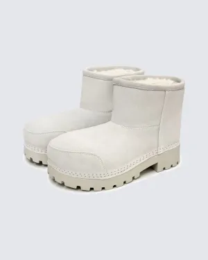 Thick Sole Sheepskin Short Snow Boots