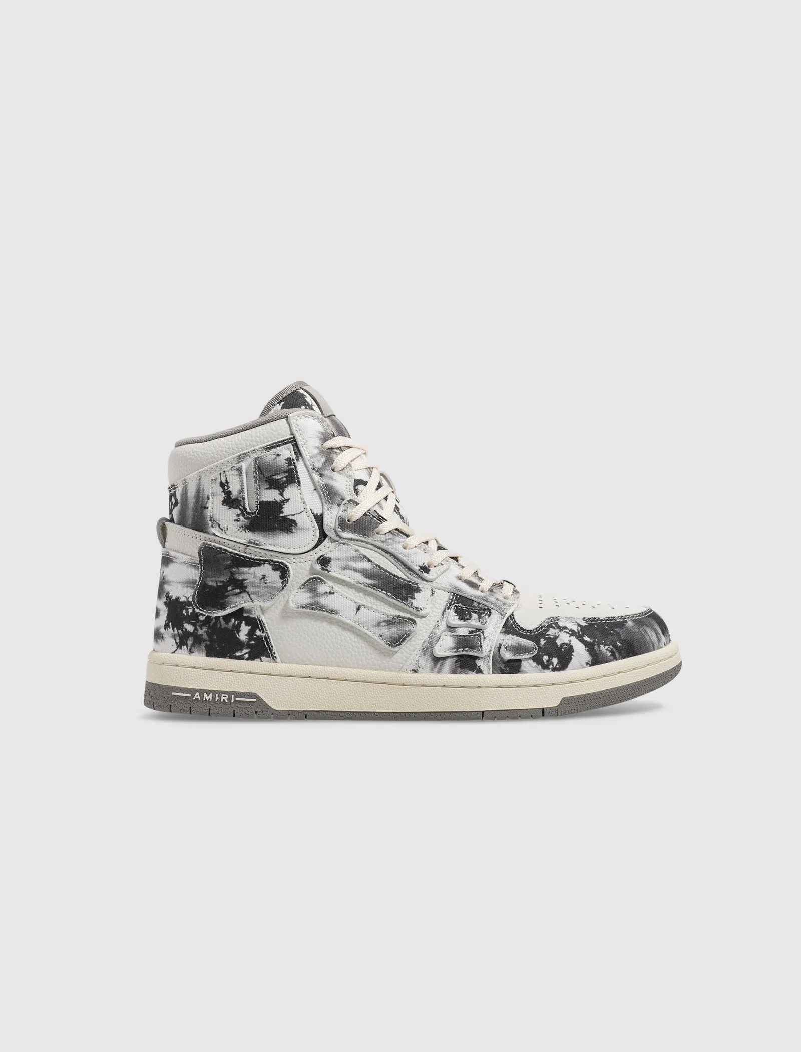 TIE DYE SKEL TOP HI "GREY"