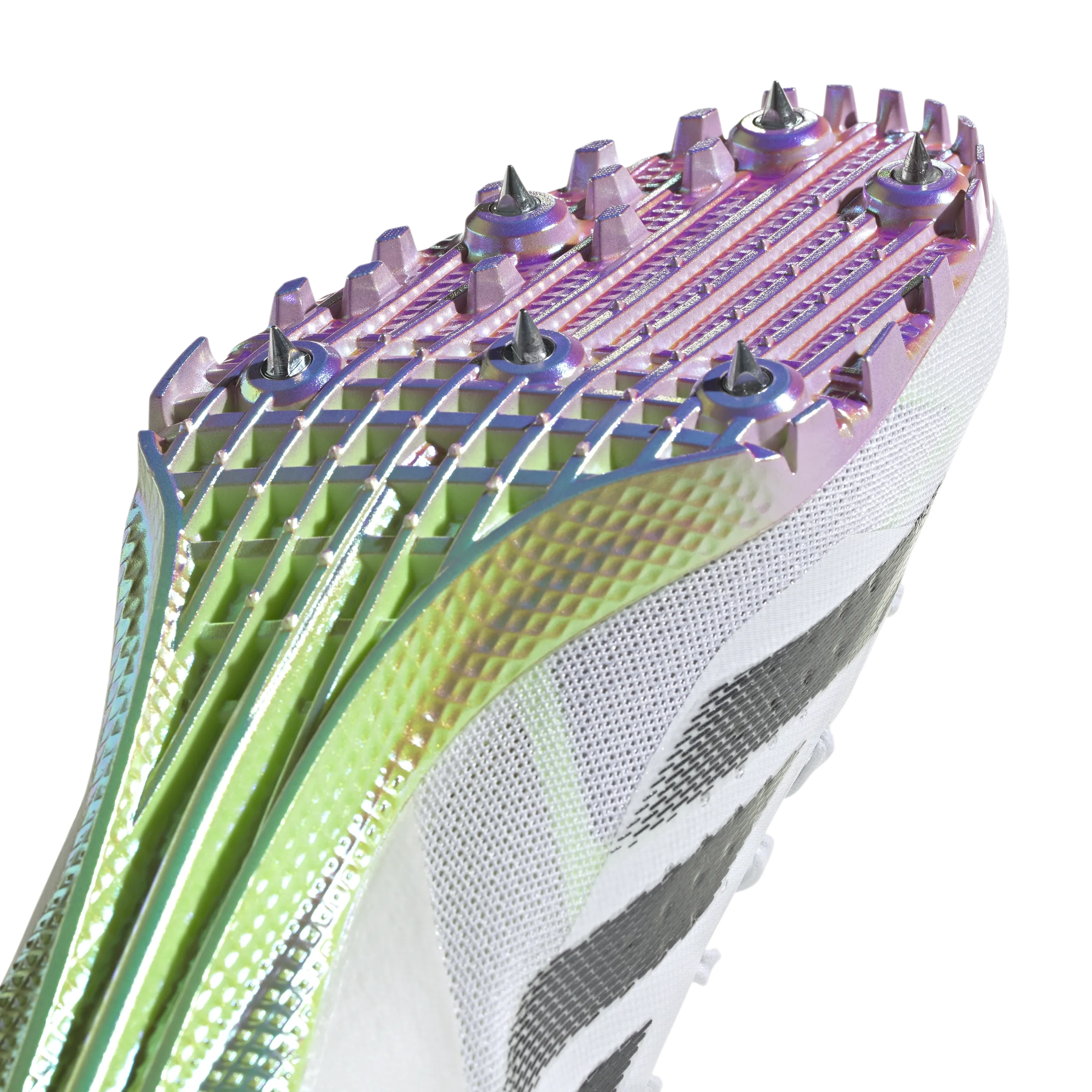 Unisex Adizero Finesse (Cloud White/Core Black/Green Spark)