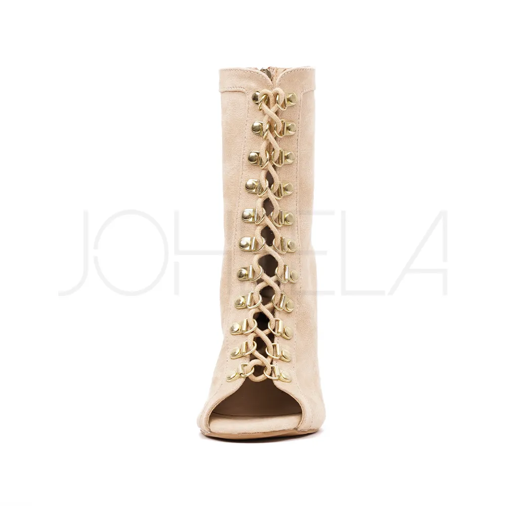 Victoria beige - Talons stilettos - Personnalisable