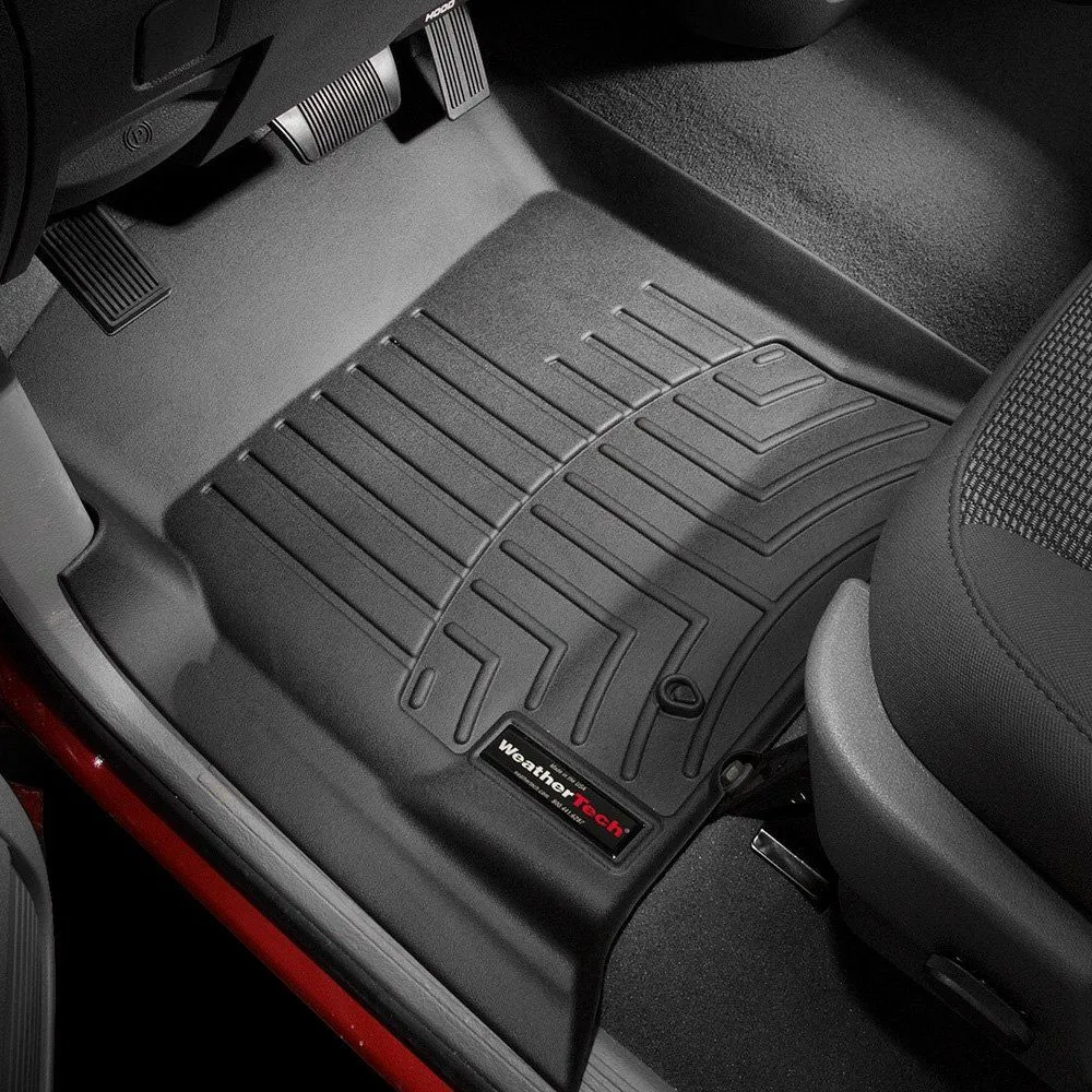 Weathertech® • 440121 • FloorLiner • Molded Floor Liners • Black • First Row • Dodge Ram 1500 02-09