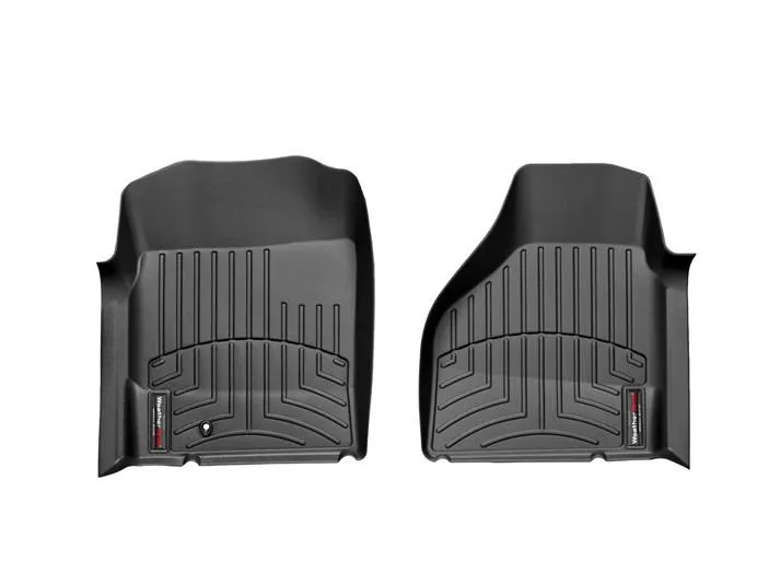 Weathertech® • 440121 • FloorLiner • Molded Floor Liners • Black • First Row • Dodge Ram 1500 02-09