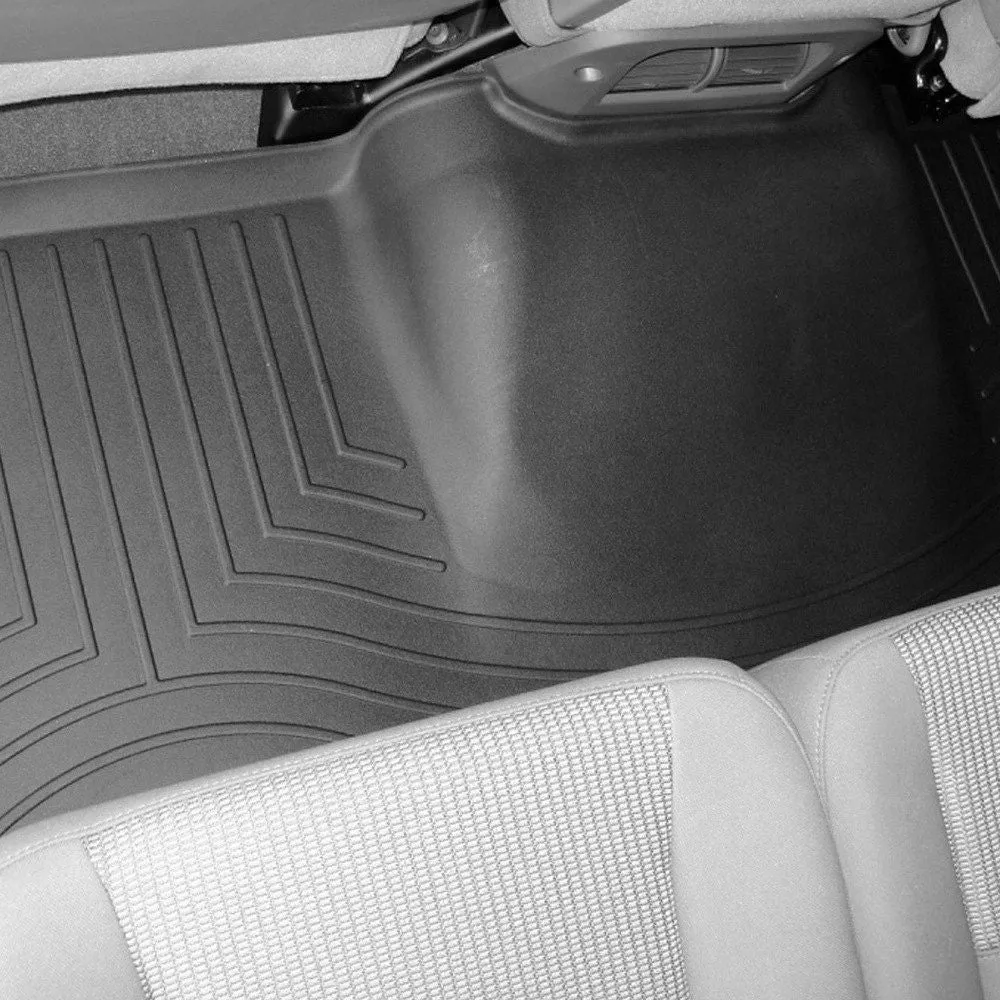 Weathertech® • 440123 • FloorLiner • Molded Floor Liners • Black • Second Row • Dodge Ram 1500 06-18 / Ram 2500/3500 11-18