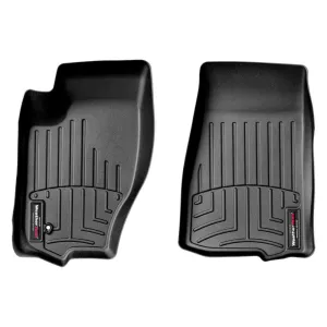 Weathertech® • 440131 • FloorLiner • Molded Floor Liners • Black • First Row • Jeep Grand Cherokee 05-10, Commander 06-10