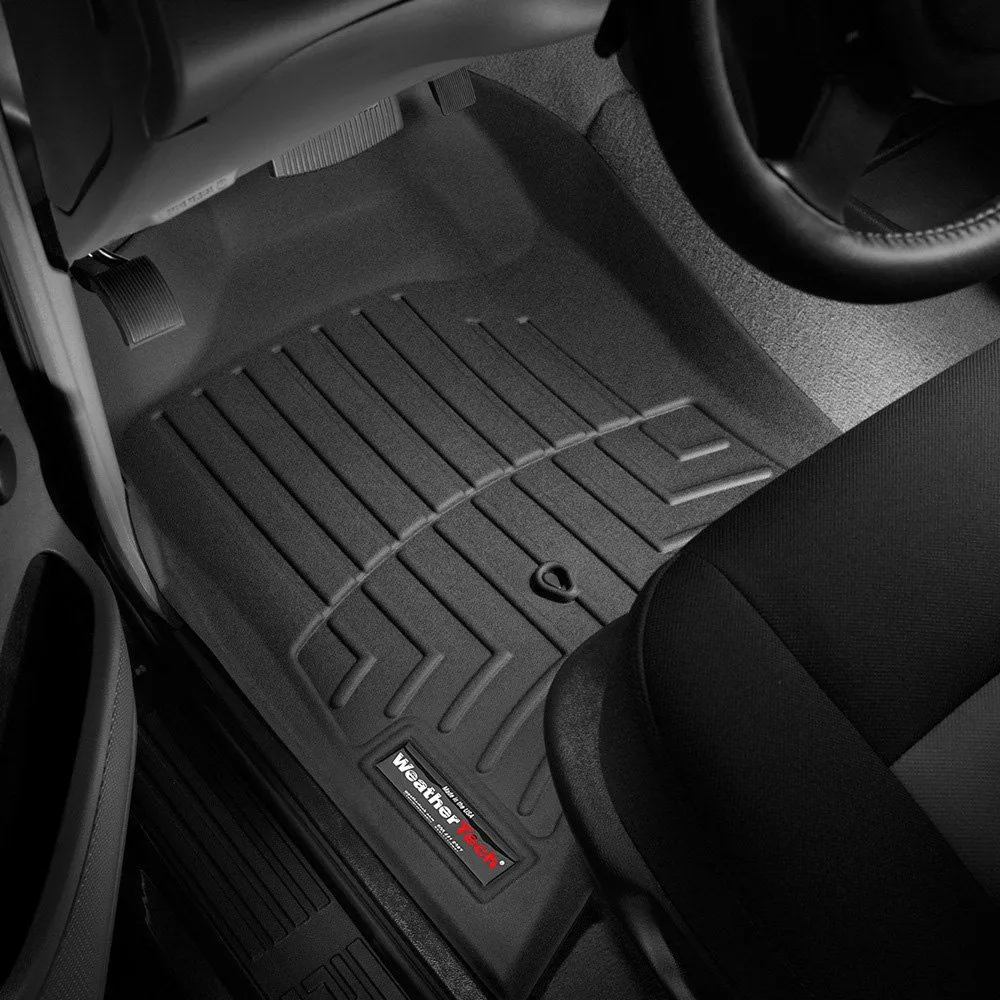 Weathertech® • 440241 • FloorLiner • Molded Floor Liners • Black • First Row • Ford Ranger 04-10