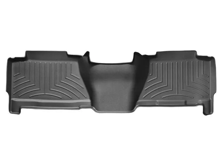 Weathertech® • 440612 • FloorLiner • Molded Floor Liners • Black • Second Row • Cadillac Escalade 02-06 / Chevy Silverado / GMC Sierra 1500/2500/3500 01-07, Suburban/Yukon 00-06, Avalanche 02-06