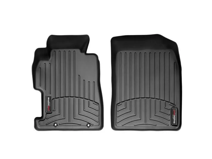 Weathertech® • 440901 • FloorLiner • Molded Floor Liners • Black • First Row • Honda Civic / Civic Si 06-11