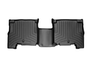 Weathertech® • 440962 • FloorLiner • Molded Floor Liners • Black • Second Row • Hyundai Santa Fe 07-12