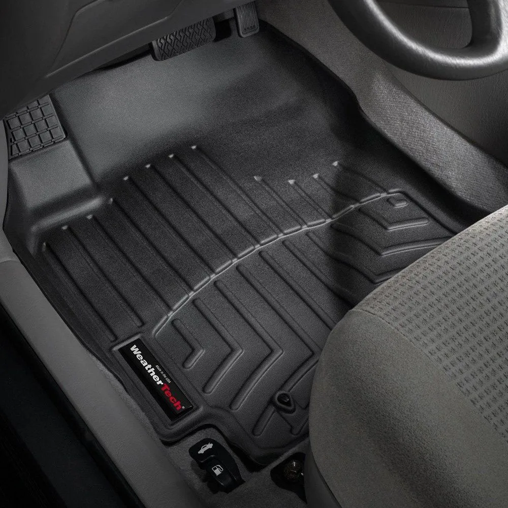 Weathertech® • 441091 • FloorLiner • Molded Floor Liners • Black • First Row