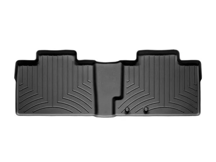 Weathertech® • 441102 • FloorLiner • Molded Floor Liners • Black • Second Row • Ford Edge 07-14 / Lincoln MKX 07-15