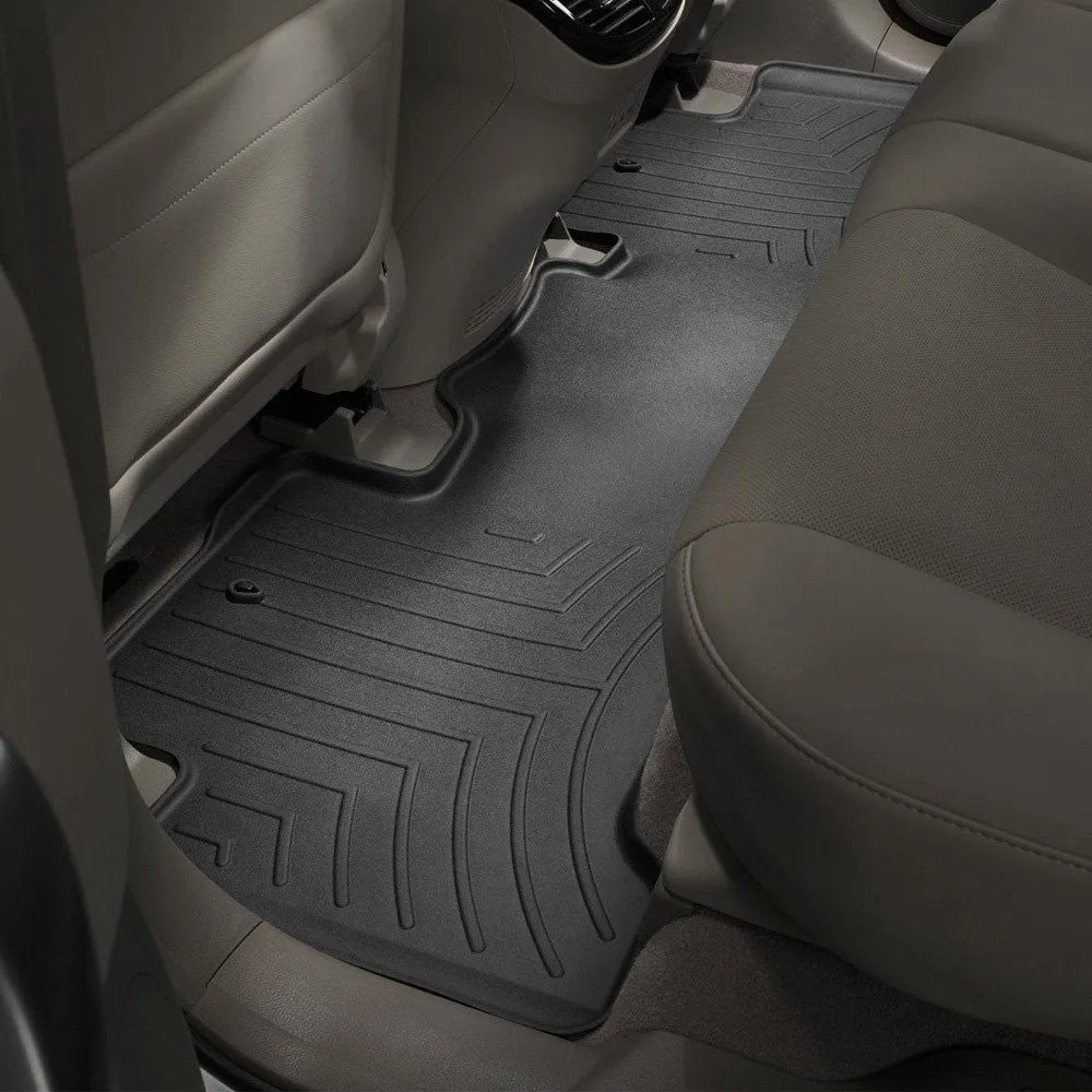 Weathertech® • 441142 • FloorLiner • Molded Floor Liners • Black • Second Row