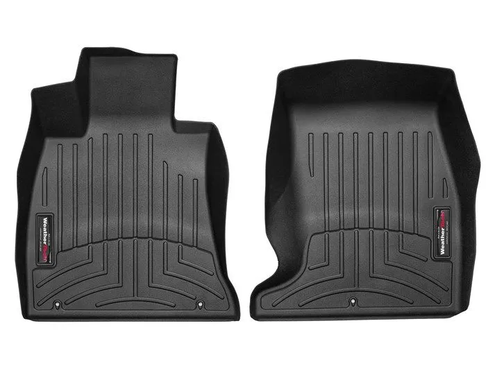 Weathertech® • 4412381 • FloorLiner • Molded Floor Liners • Black • Front • Kia Stinger (AWD) 18-23