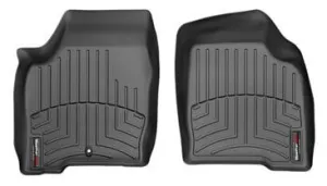 Weathertech® • 441241 • FloorLiner • Molded Floor Liners • Black • First Row • Chevy Impala 06-16 / Pontiac Grand Prix 07-08