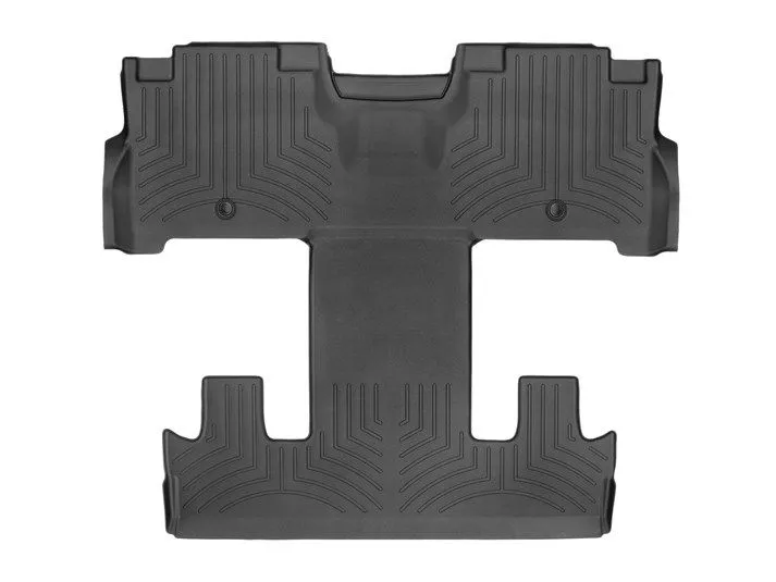 Weathertech® • 4412955 • FloorLiner • Molded Floor Liners • Black • Second & Third Rows