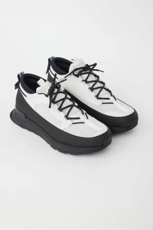 White & Black Glacier Trail Sneaker